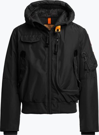 Parajumpers Mens Gobi Hooded Bomber Jacket In Black