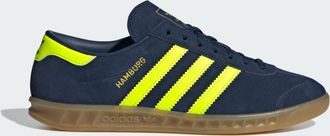 adidas Originals Unisex Hamburg Shoes - Navy Leather - Size UK 5.5