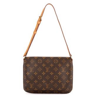 Louis Vuitton Pre-owned Womens Musette Tango Shoulder Bag - Brown - One Size