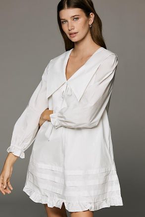 Lisa Says Gah Leigh Long-Sleeve Mini Swing Dress