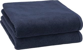 Linum Home Textiles 2-Pack Ediree Cotton Bath Towel Set in Marine at Nordstrom Rack