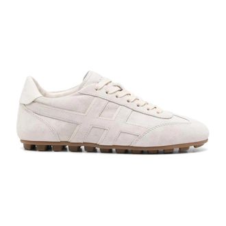 Hogan H693 Su&egrave;de Sneakers - Dames - Sneakers - Grijs - 37 1/2 EU - Su&egrave;de - Schoenen