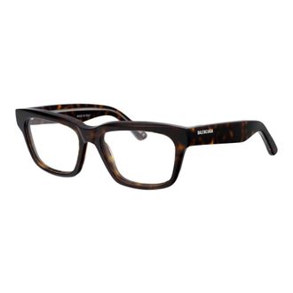 Balenciaga Glasses, unisex, Brown, Size: 53 MM Stylish Optical Glasses Bb0343O