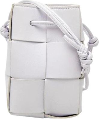 Bottega Veneta Pre-owned Cassette Shoulder Bag - - Pre-owned - Donna - Bianco - ONE SIZE