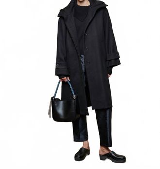 WE-AR4 Womens The Perry Coat In Black