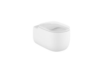 Roca Taza De Inodoro Suspendida Con Salida Horizontal Rimless Beyond - Roca Color: Blanco Mate