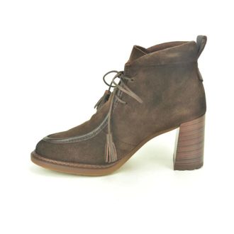 Hispanitas Bruin daim Botje N. DH 6cm - Dames - Schoenen - Bruin - Maat: 37 EU