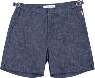 Orlebar Brown + Gerry McGrovern Mens Blue Swim Shorts Size 28