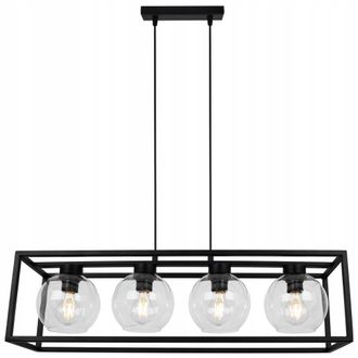 OEM L&aacute;mpara Colgante Elegante Jaula Bola De Cristal