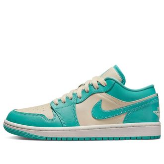 Air Jordan (WMNS) Air Jordan 1 Low Tropical Teal Sandy Beige DC0774-131