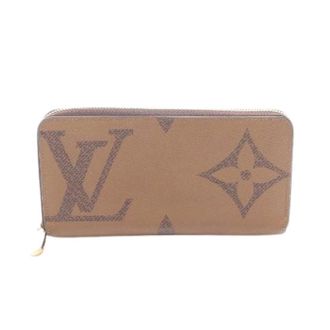 Louis Vuitton Pre-owned Wallets, female, Brown, Size: ONE SIZE Pre-owned Zippy Wallet Monogram Giant Reverse Long Wallet