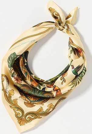 Elegancia Tropical Hats 100% Silk Scarf
