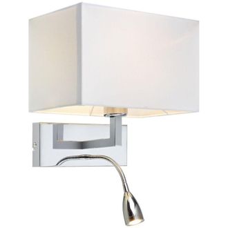 Marksl&ouml;jd Markslojd - savoy - Applique per interni a 2 luci Cromo con luce di lettura, attacco E27