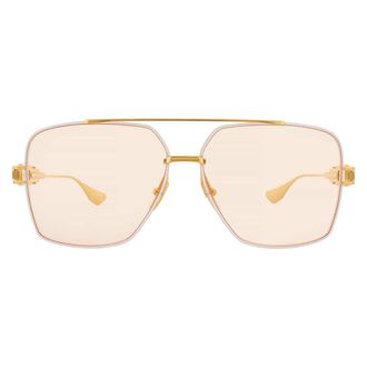 Dita Eyewear GRAND-EMPERIK Apricot Navigator Unisex Sunglasses DTS159-A-04 61
