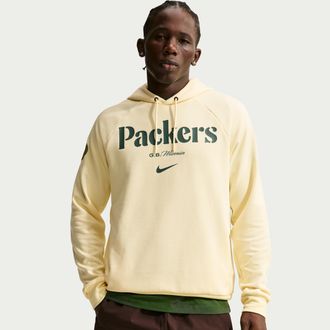 Nike Green Bay Packers Rivalries Collection Primary Nike Mens Dri-FIT NFL Pullover Hoodie in Green | 03EJ70Q7T-QYF