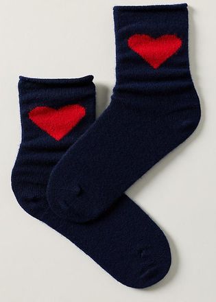 Anthropologie By Anthropologie Love Cashmere Blend Crew Socks