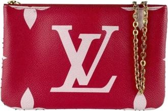 Louis Vuitton Pre-owned Vintage Pochette Schoudertas - Dames - Vintage Clutch - Rood - ONE Size - Vintage
