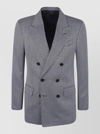 Tom Ford silk jacquard double-breasted jacket