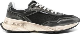 Dsquared2 Grijze Sneakers voor Mannen - Heren - Sneakers - Grijs - 41 EU - Katoen - Schoenen