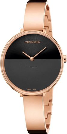 Calvin Klein Rise Horloge - Dames - Horloges - Zwart - ONE Size - Accessoires
