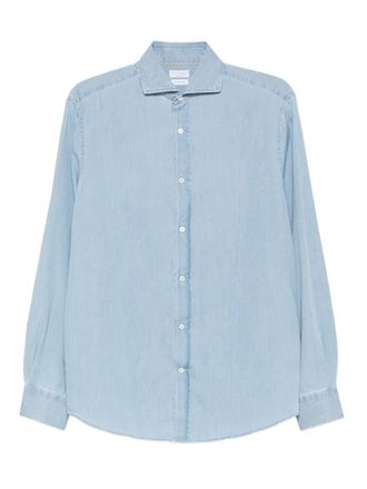 Brunello Cucinelli Long-Sleeved Denim Shirt