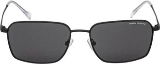 A|X Armani Exchange Zonnebrillen - Heren - Zonnebrillen - Zwart - 57 MM - Accessoires