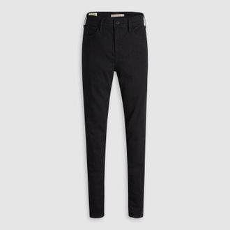Levi's Womens Levis 720 High Rise Super Skinny-Fit Jeans in Black