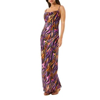 4giveness Hypnotic Longuette Dress - female - 4Giveness - Gowns - Multicolor - L - Dresses