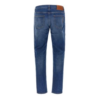 Dolce & Gabbana Heren, Jeans, Blauw, Maat: S Katoen