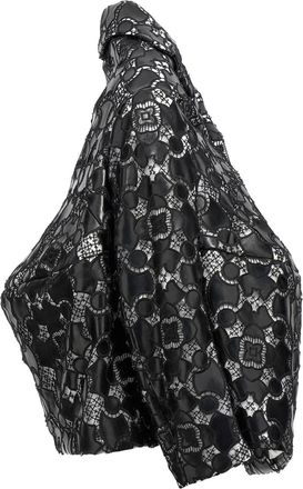 Comme Des Gar&ccedil;ons Polyethylene Leather Womens Jacket