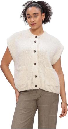 Knit-ted Dames, Truien, Beige, Maat: L