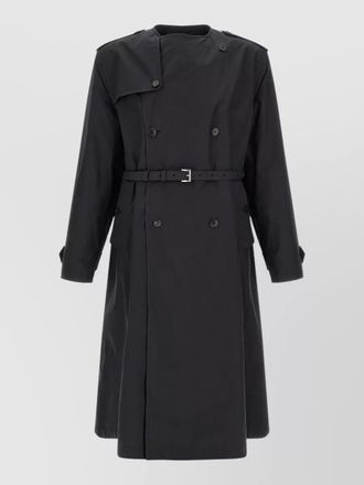 Prada cotton double-breasted trench coat