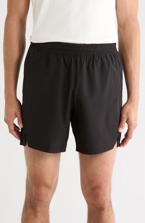 90 Degree by Reflex Airborne 7-Inch Woven Shorts in Black at Nordstrom Rack, Size Xx-Large