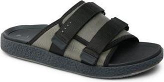Reef Montauk Slide Sandal in Olive/Black at Nordstrom Rack, Size 10