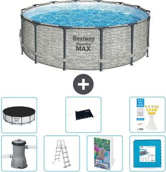 Bestway Piscina Bestway Steel Pro Max Redonda - 427x122 Cm - 8-piezas S621