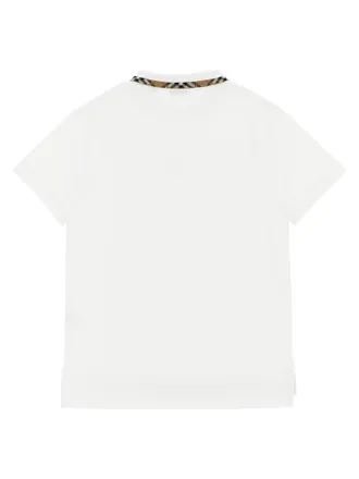 Burberry Johane Polo Shirt - White