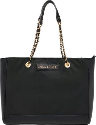 Carlo Colucci Dames, Tassen, Zwart, Maat: ONE Size