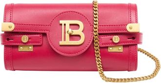 Balmain Cross Body Bags, female, Pink, ONE SIZE, B-Buzz 23 Shoulder Bag