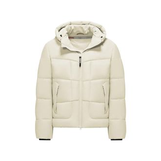 Invicta Korte Bimateriaal Pufferjas - Heren - Winterjassen - Wit - XL - Jassen