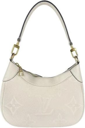 Louis Vuitton Pre-owned Shoulder Bags, female, Beige, Size: ONE SIZE Pre-owned Bagatelle Shoulder Bag