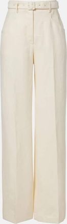 Gabriela Hearst Norman linen straight pants
