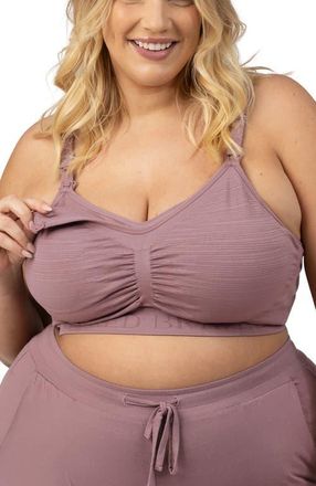 Kindred Bravely Busty Sublime Hands-Free Pumping & Nursing Bra -Sizing Options from E-H Cup in Twilight at Nordstrom, Size X-Large G