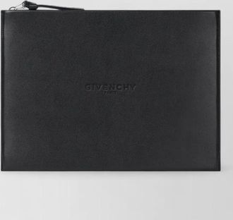 Givenchy calf leather antigona stamped padded clutch bag