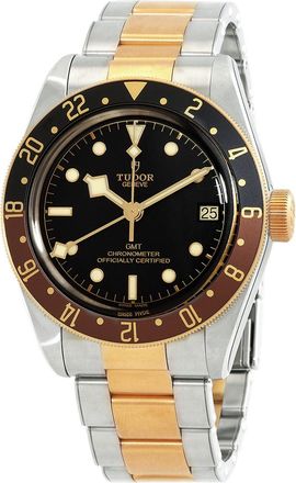 Tudor Pre-owned Tudor Black Bay GMT Automatic Chronometer Black Dial Mens Watch M79833MN-0001