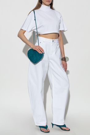Alaia High-waisted Jeans, Womens, White