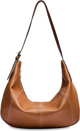 Lancel Victoire Schoudertas - Dames - Schoudertassen - Bruin - ONE Size - Leer - Tassen