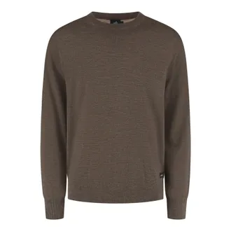 Wahts Mens Knitwear, TargetGroup:Men Taupe Melange / XXL