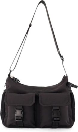 A.P.C. Trek Bag - Heren - Schoudertassen - Zwart - ONE Size - Nylon - Tassen