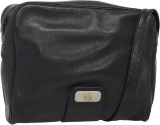 Dior Pre-owned Cross Body Bags, female, Black, Size: ONE SIZE Pre-owned Vintage Shoulder Bag