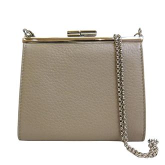 Bulgari Tweedehands leren portemonnees - Dames - Vintage Accessoires - Beige - ONE Size - Leer - Vintage